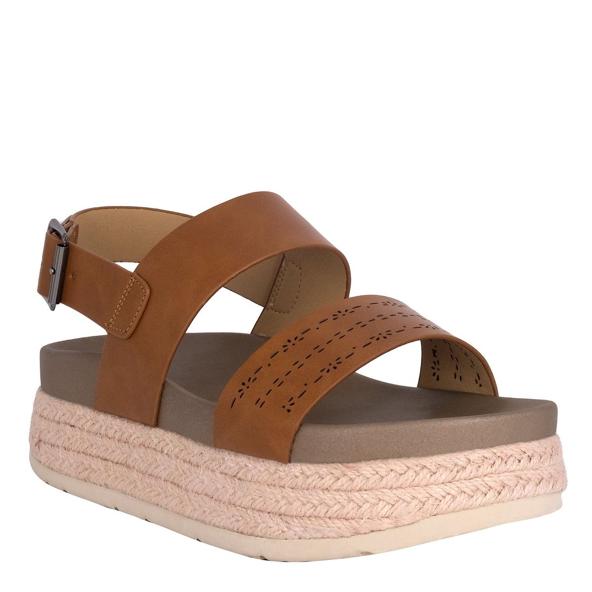 ALQUIMIA - Sandalia Plataforma Mujer Caramelo Maple Alquimia