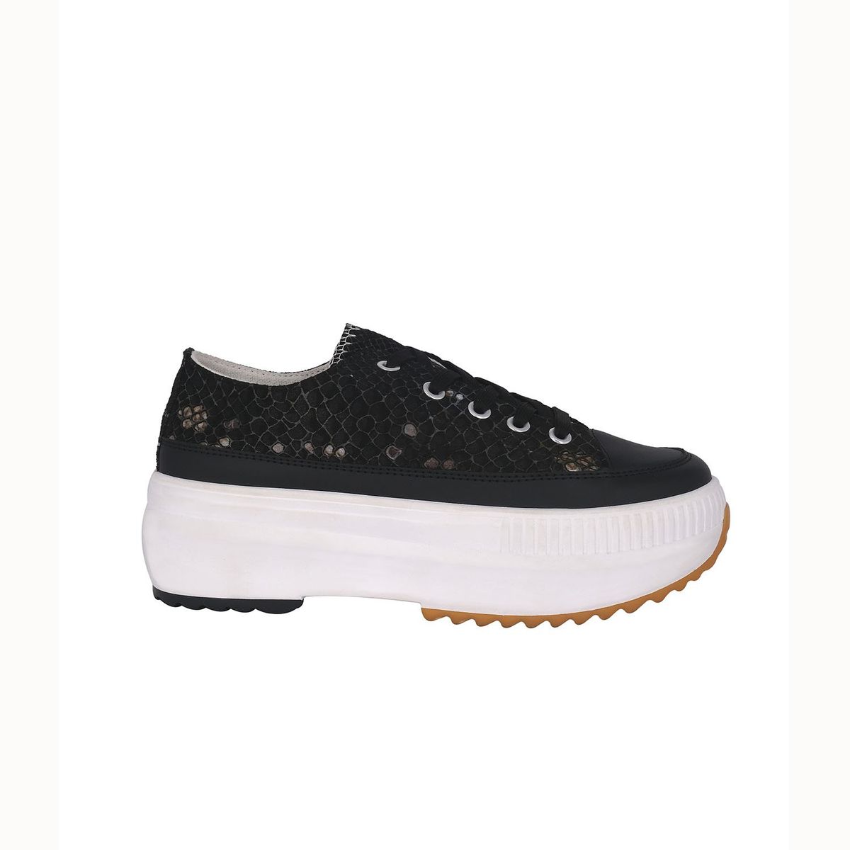 ALQUIMIA - Zapatilla Mujer Negro Acome Alquimia