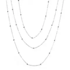 BLWOENS - Collar bañado en Plata 925 para mujer