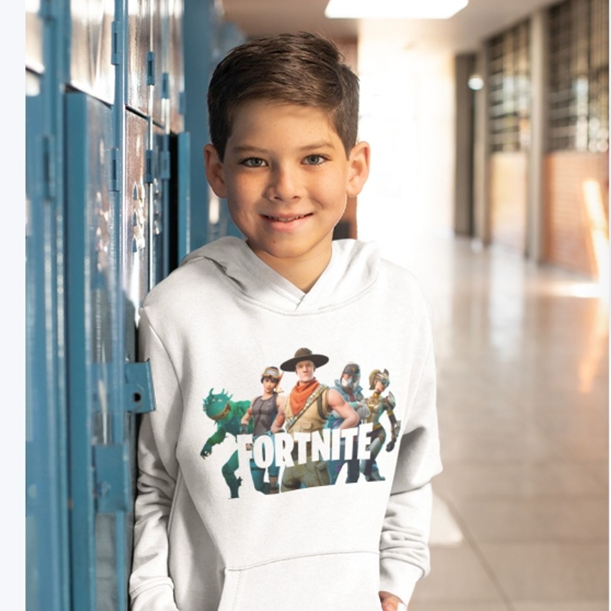GENERICO - Polerón Fortnite Juegos Niños Estampado