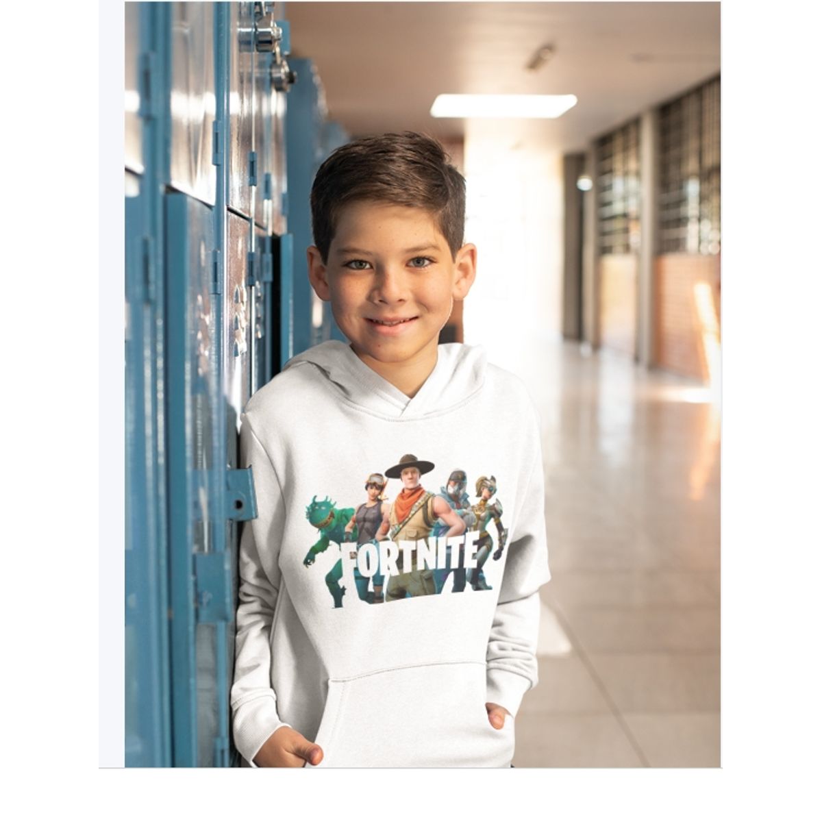 GENERICO - Polerón Fortnite Juegos Niños Estampado