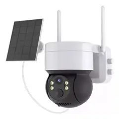 GENERICO - Camara solar 5G de Seguridad Ip Exterior 1080p Hd Wifi Solar 3mp