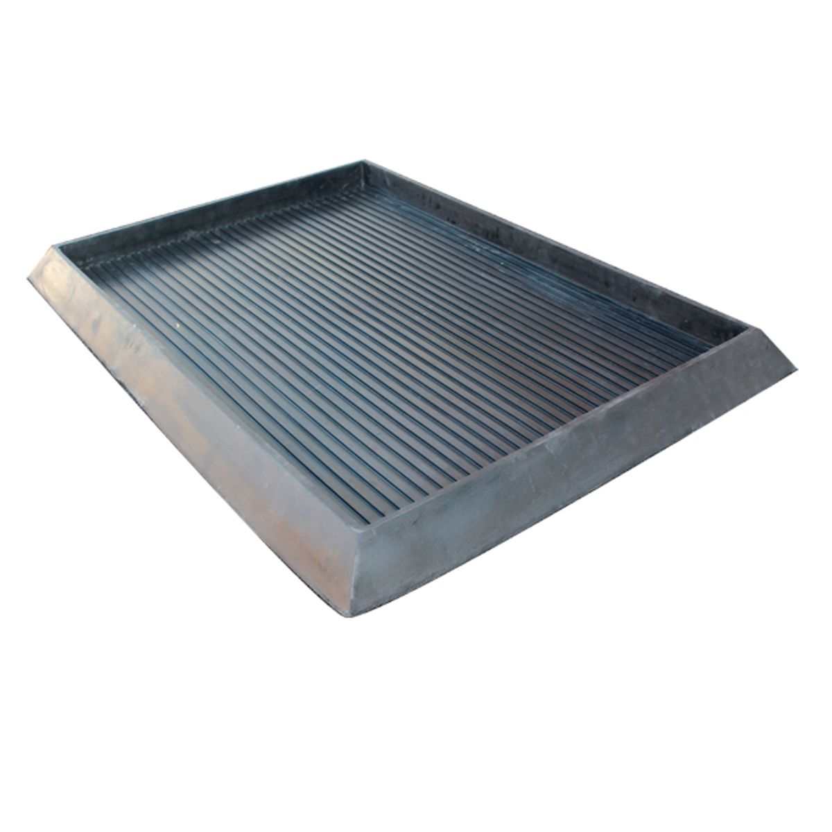 QRUBBER - Pediluvio Sanitario Calzado 80cmx60cmx5cm Negro