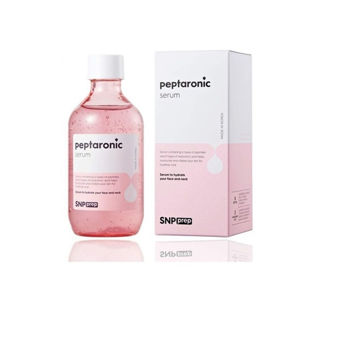 SNP - Peptaronic Serum SNP -220ml Serum coreano con péptidos y á hialurónico