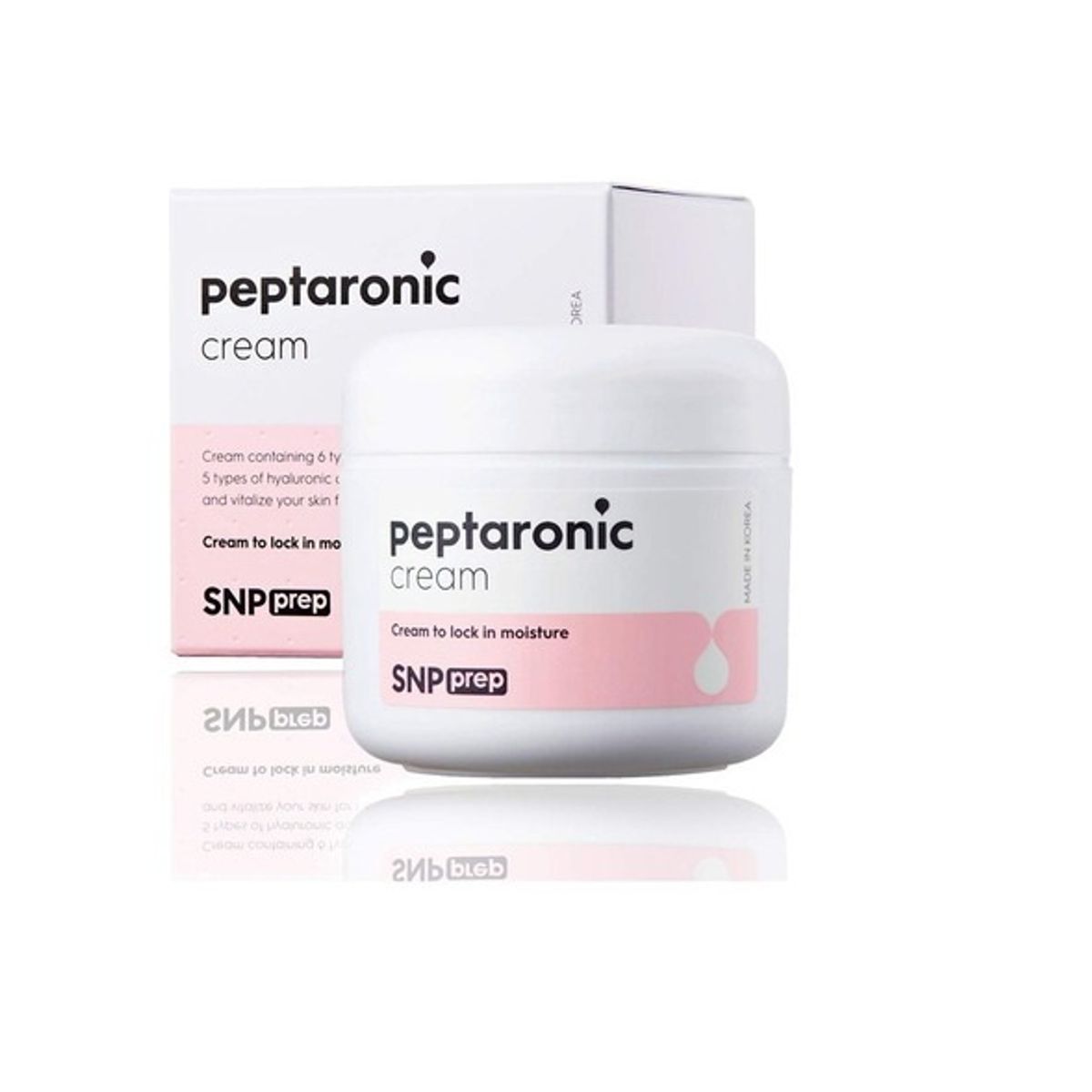 SNP New Power - Peptaronic Cream SNP - 55ml Crema coreana con péptidos y á hialurónico