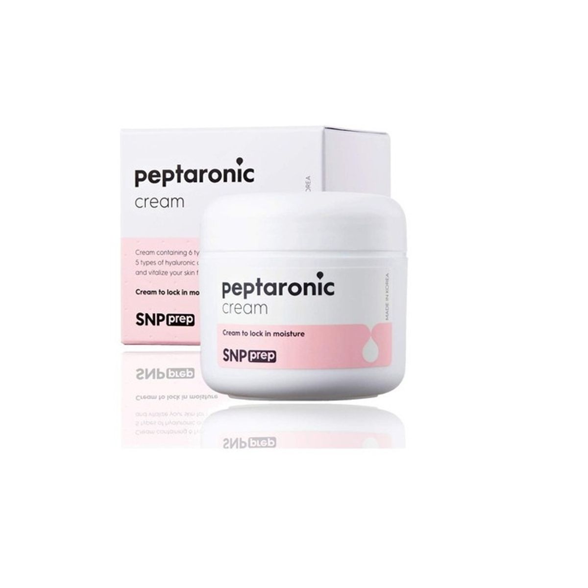 SNP New Power - Peptaronic Cream SNP - 55ml Crema coreana con péptidos y á hialurónico