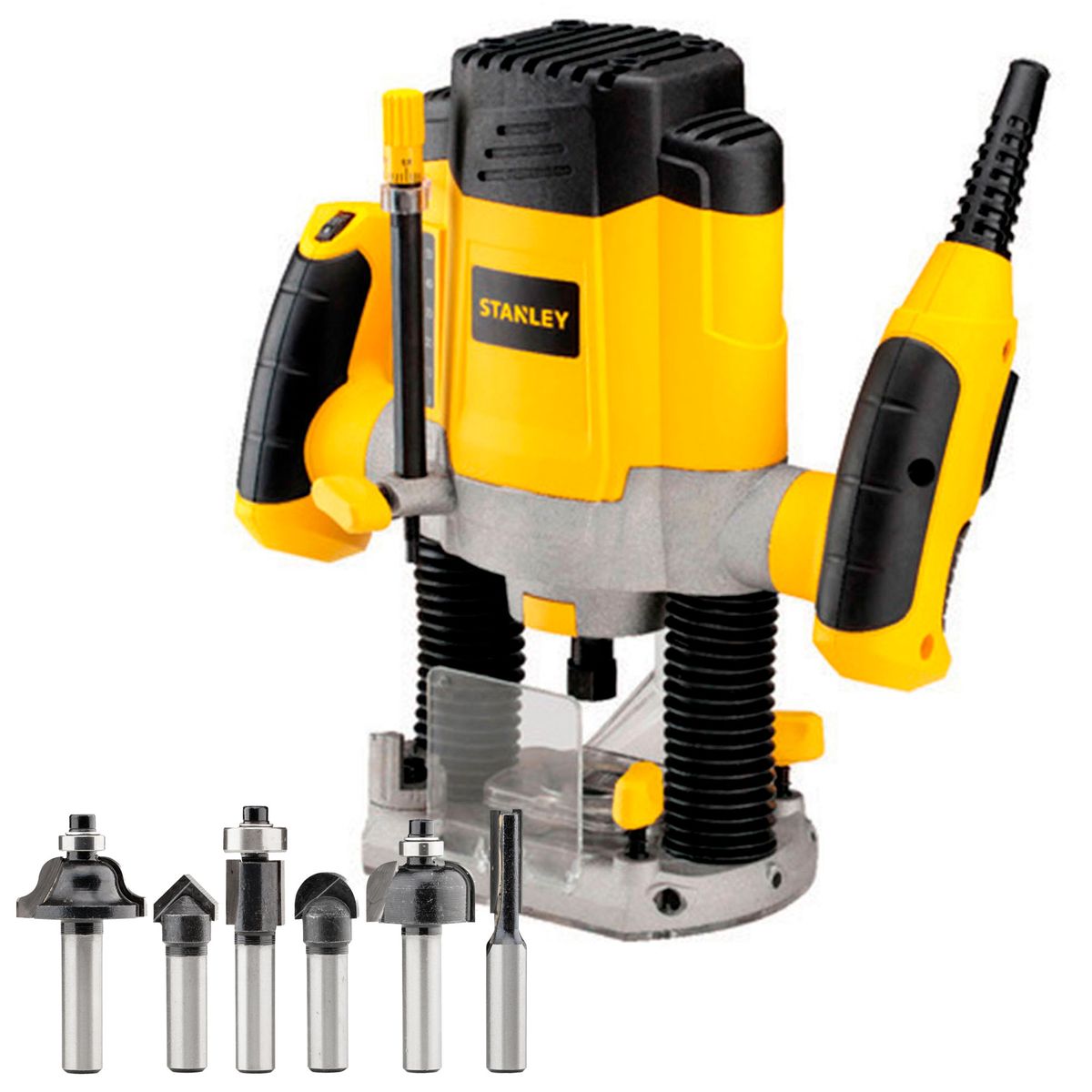 STANLEY - Rebajadora/Fresadora 1200W STANLEY