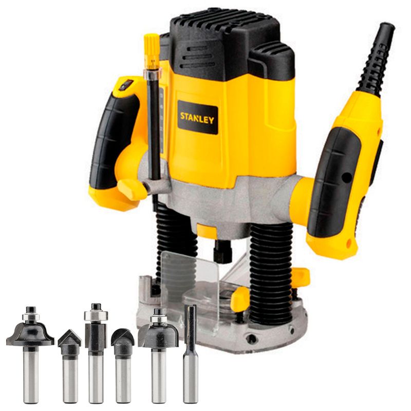 STANLEY - Rebajadora/Fresadora 1200W STANLEY