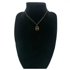 GENERICO - Collar Para Dama De Acero Con Dije / Cadena De Dama / 04