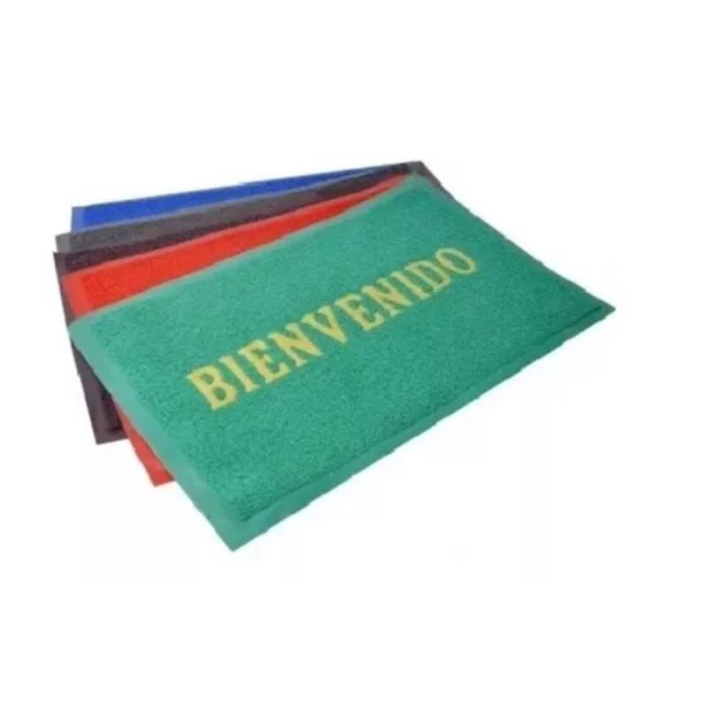 GENERICO - Alfombra De Goma Bienvenido Grande 66 X 48cm