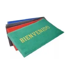 GENERICO - Alfombra De Goma Bienvenido Grande 66 X 48cm