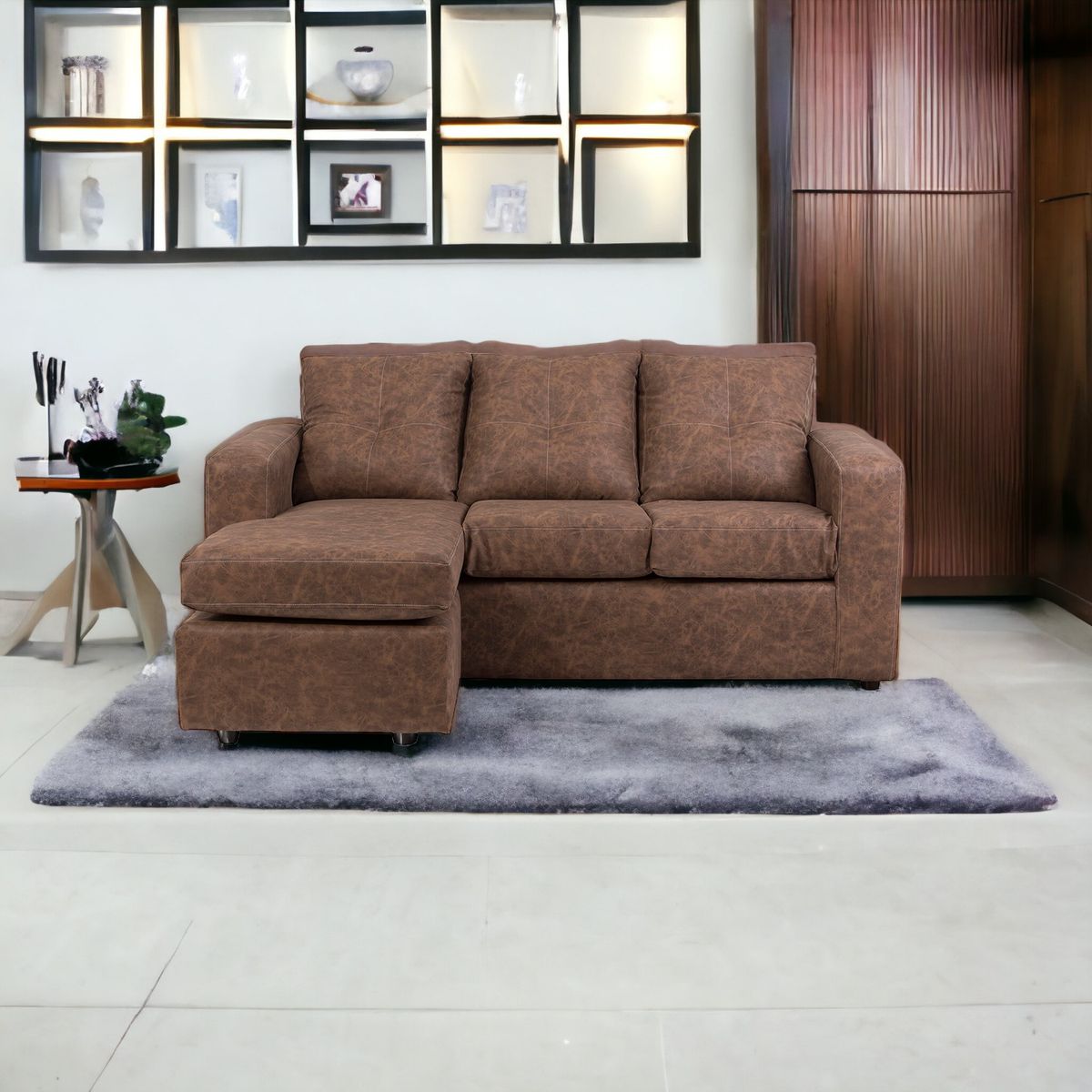 MUEBLES AMERICA - Seccional Emilia Cuero Auris Café