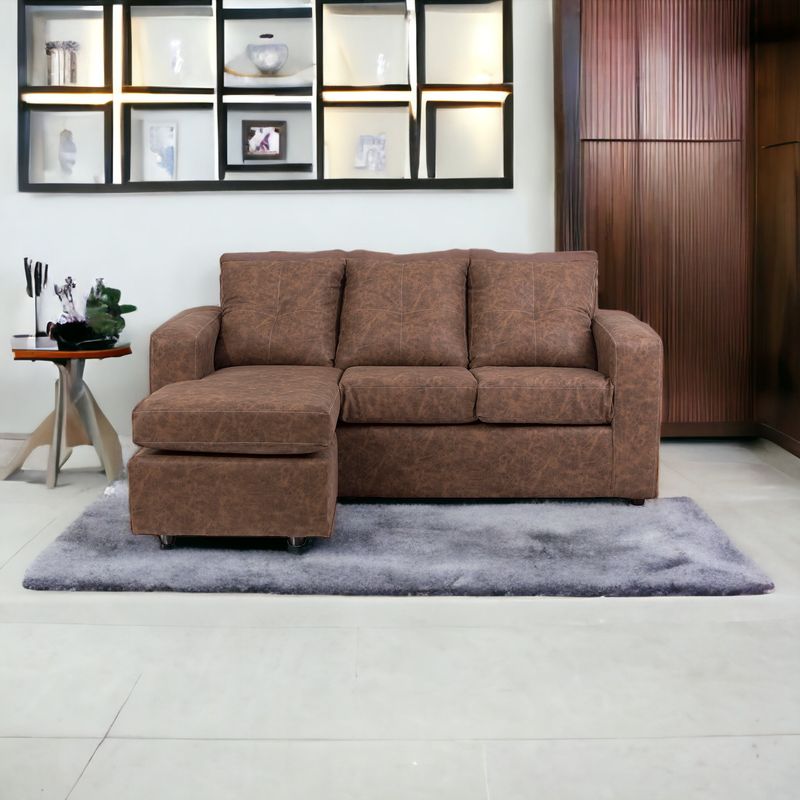 MUEBLES AMERICA - Seccional Emilia Cuero  Auris  Café