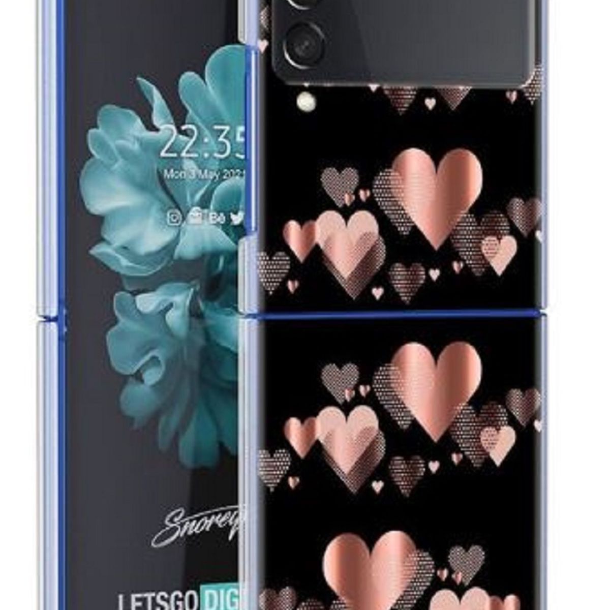 GENERICO - Carcasa Samsung Z Flip 4 Nuevas Rigida Diseño Elegante/2