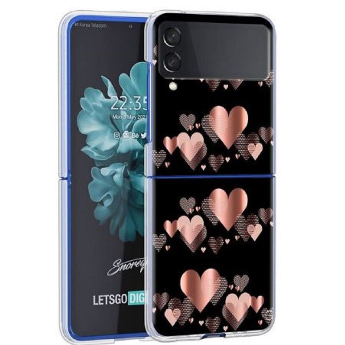 GENERICO - Carcasa Samsung Z Flip 4 Nuevas Rigida Diseño Elegante/2