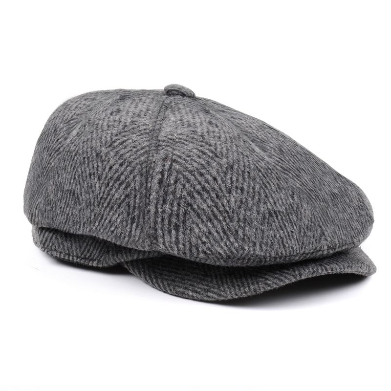 PIERCE ACCESORIOS - Boina de Tweed para hombre