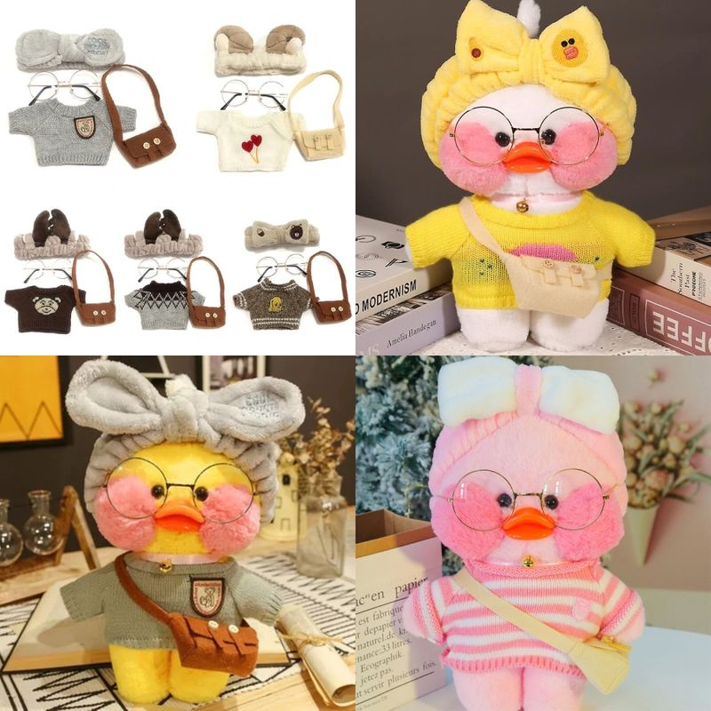 GENERICO - Pato Lalafanfan Peluche 30cm Tiktok Kawaii Patito Juguetes
