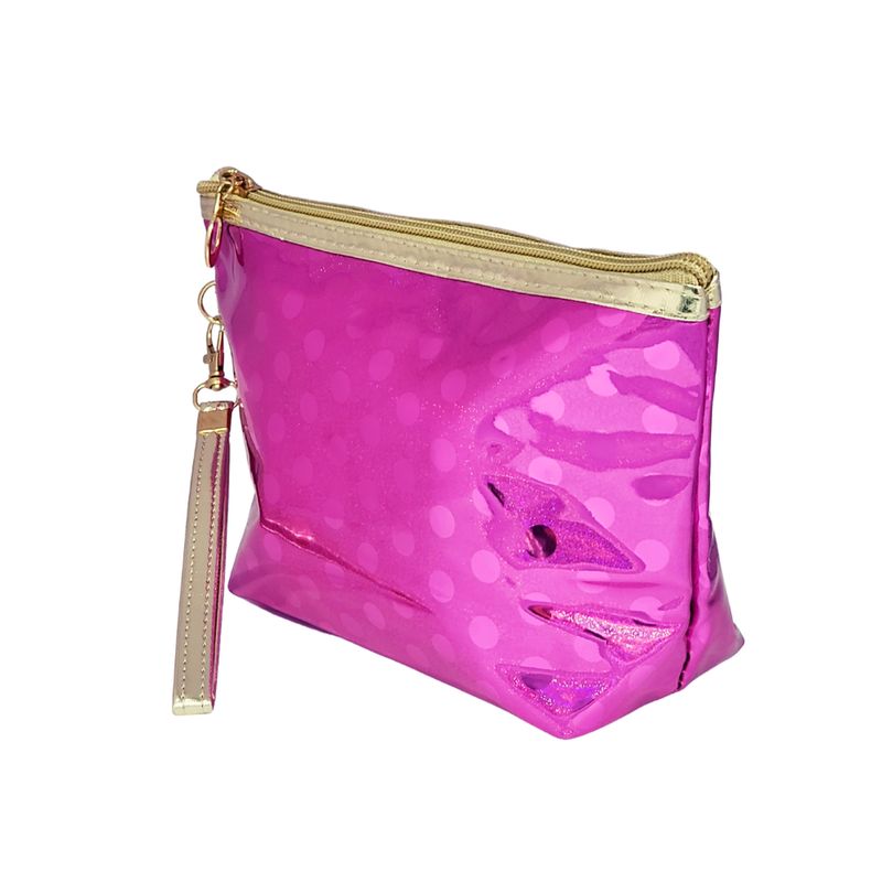 MISSI BEAUTY - Cosmetiquero Lunares Fucsia  A