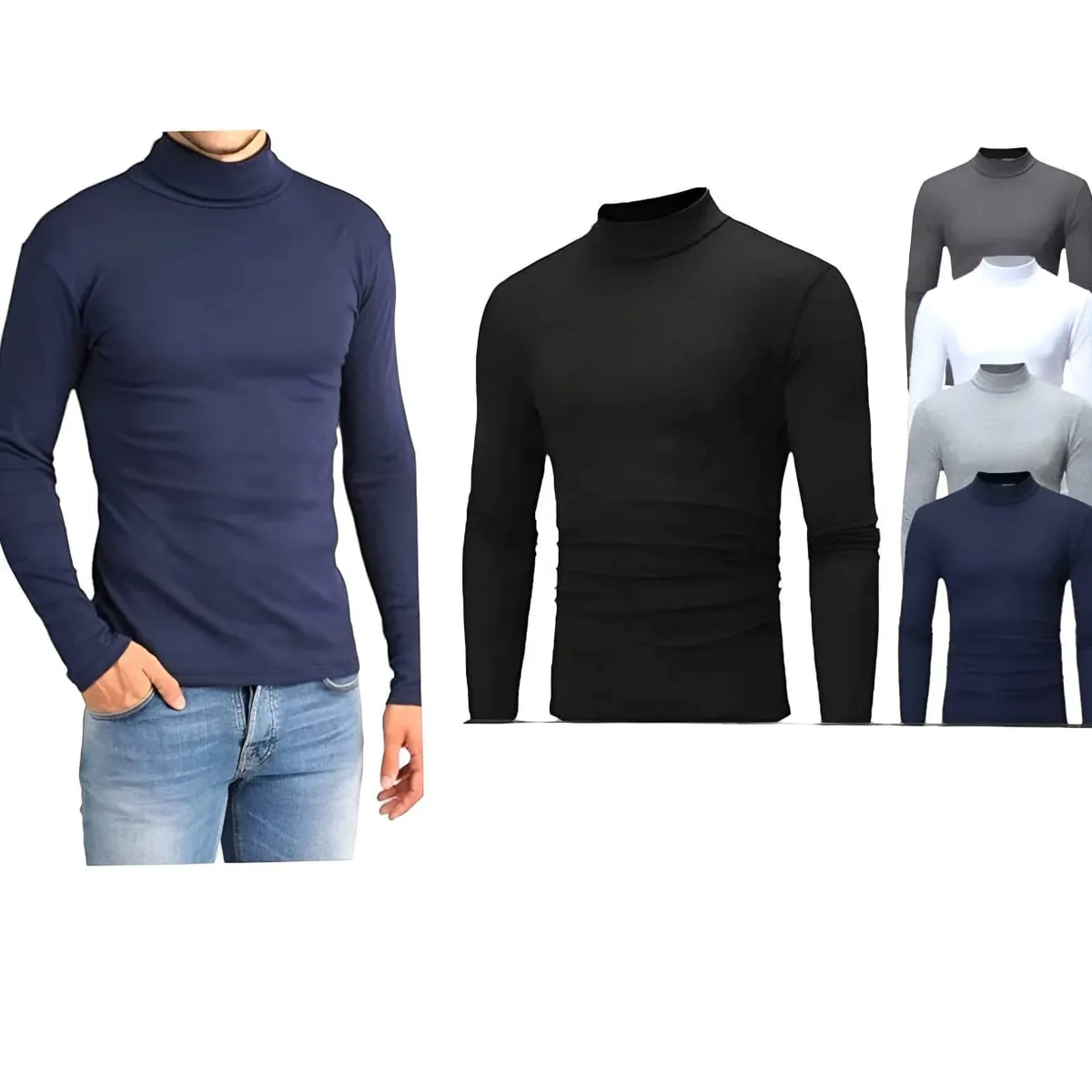 AGW - Pack 6 Camisetas Beatle Hombre Polar_.