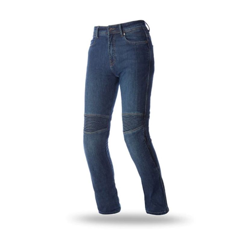 SEVENTY - Jeans para moto Seventy SD-PJ8 Slim Mujer Azul Oscuro