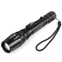 DEFENSOR FOREVER - Linterna táctica recargable luz blanca para caza