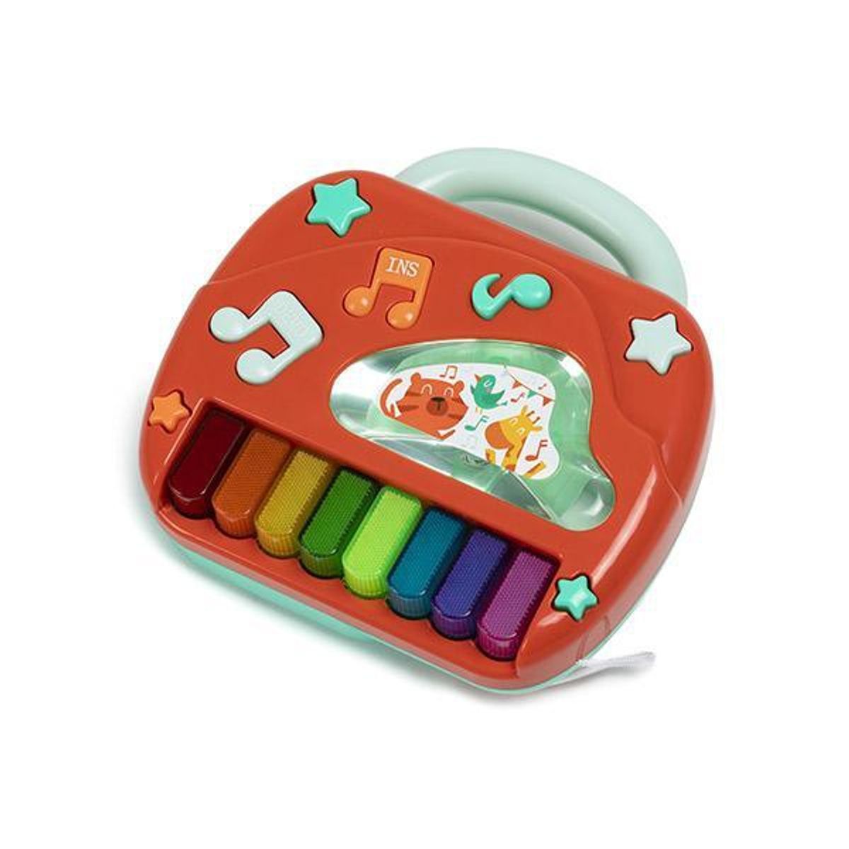 EUREKA - Teléfono Piano 2 En 1 Didáctico Para Niños / Niñas Eureka