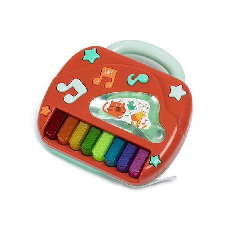 EUREKA - Teléfono Piano 2 En 1 Didáctico Para Niños / Niñas Eureka
