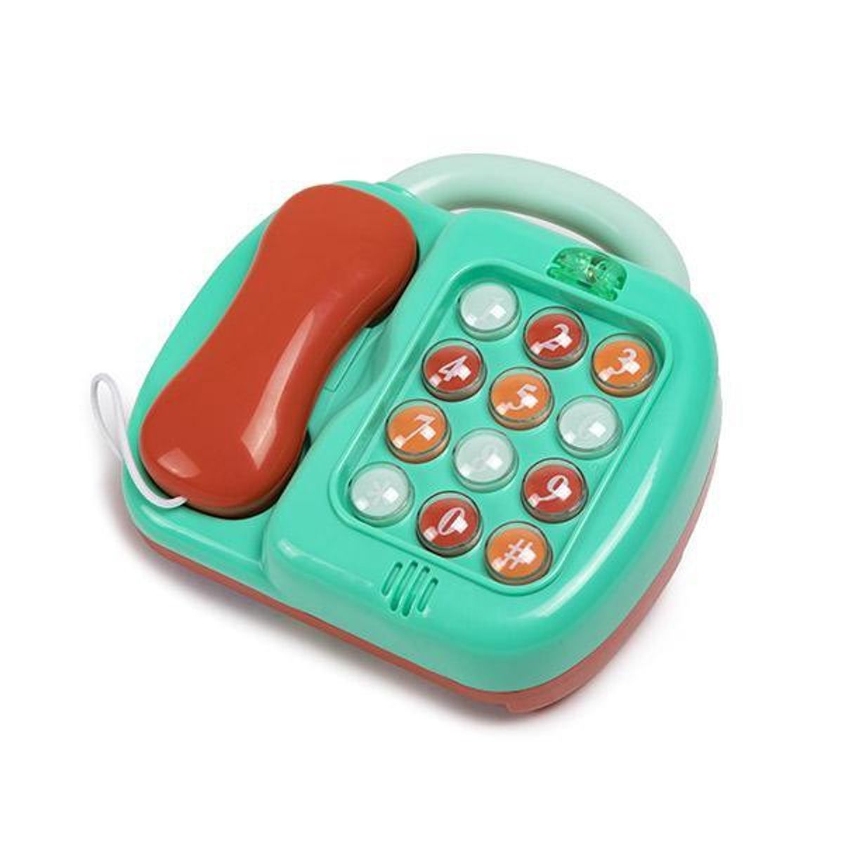 EUREKA - Teléfono Piano 2 En 1 Didáctico Para Niños / Niñas Eureka