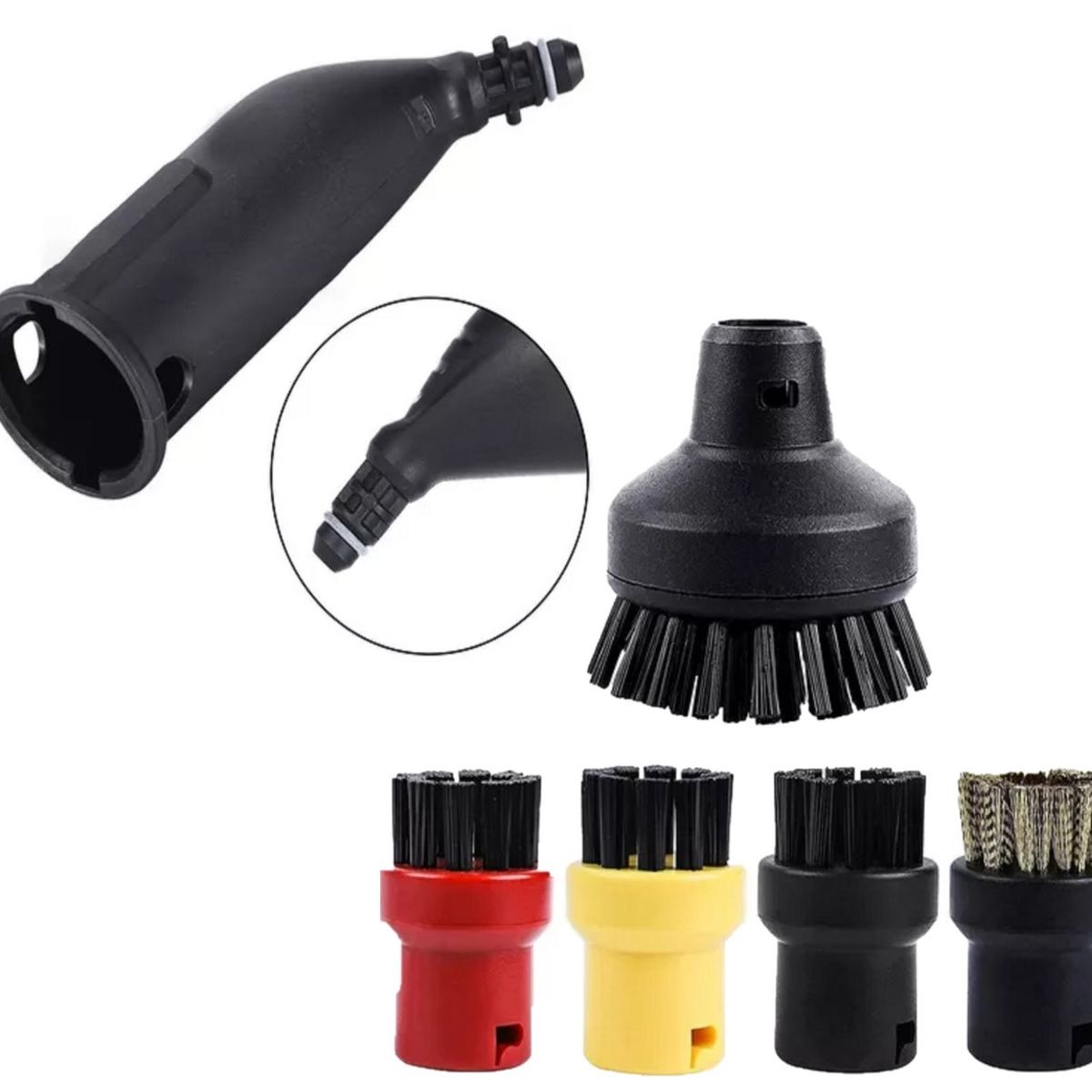 GENERICO - Kit Cepillos Vapor para  Karcher Sc1 A Sc5…