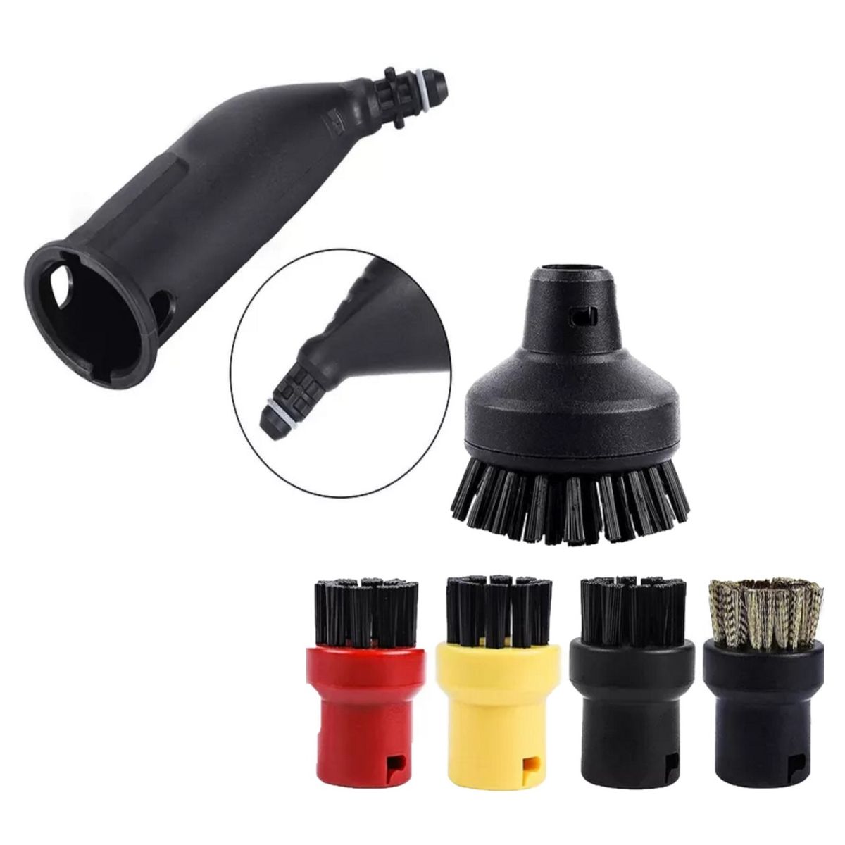 GENERICO - Kit Cepillos Vapor para  Karcher Sc1 A Sc5…
