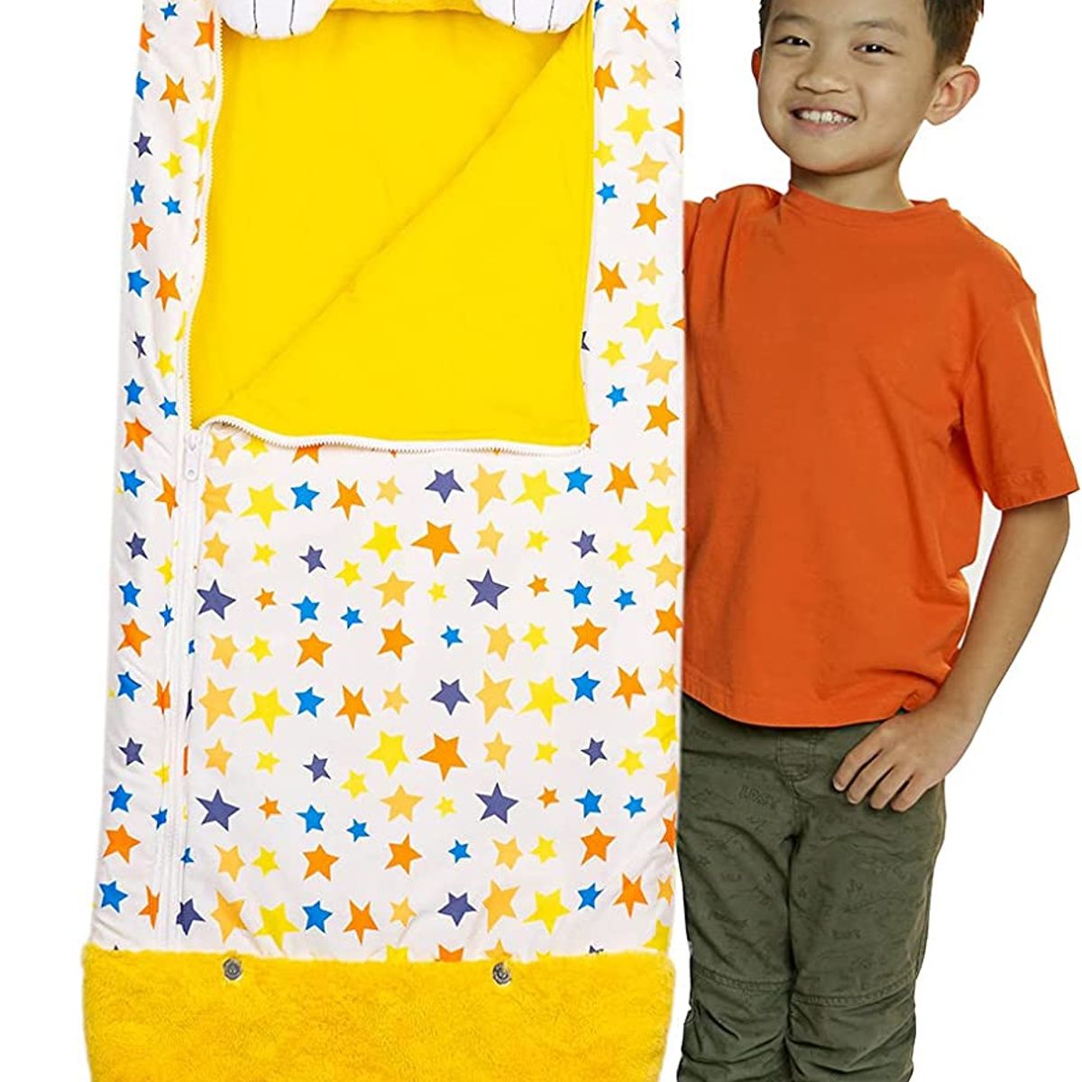 GENERICO - SACO CON ALMOHADA PARA DORMIR DISEÑO INFALTIL  135x50 cm