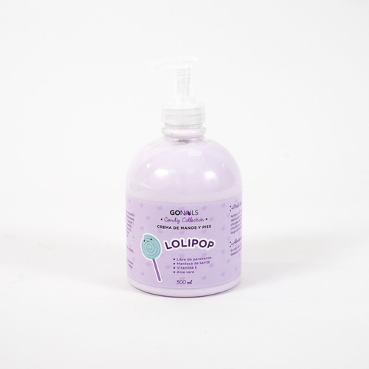 GO NAILS - GO NAILS Crema de manos y pies 500ml - Lollipop