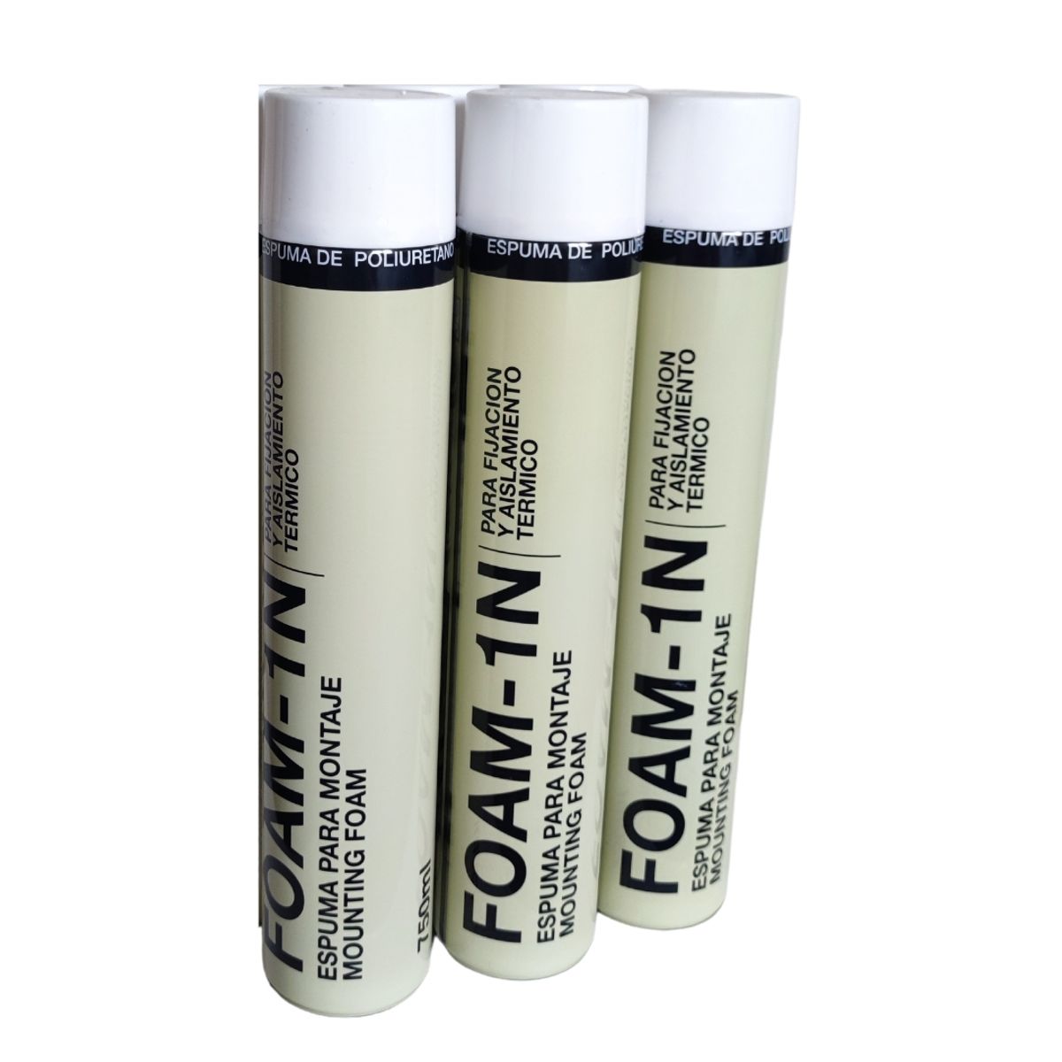 FULLSELLO - Caja 3 Und Espuma Expansiva Poliuretano Fullsello 750ml