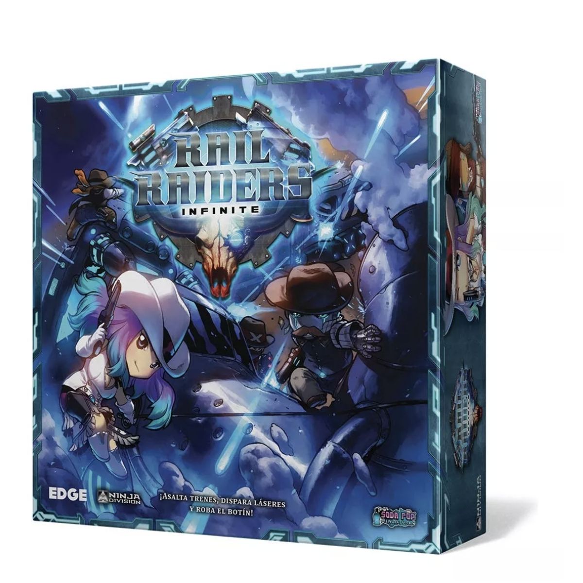 EDGE ENTERTAINMENT - Rail Raiders Infinite - Juego De Mesa - Español