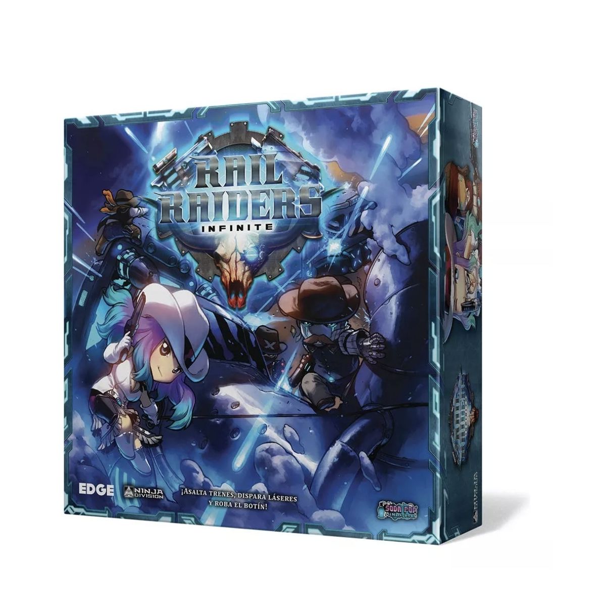 EDGE ENTERTAINMENT - Rail Raiders Infinite - Juego De Mesa - Español
