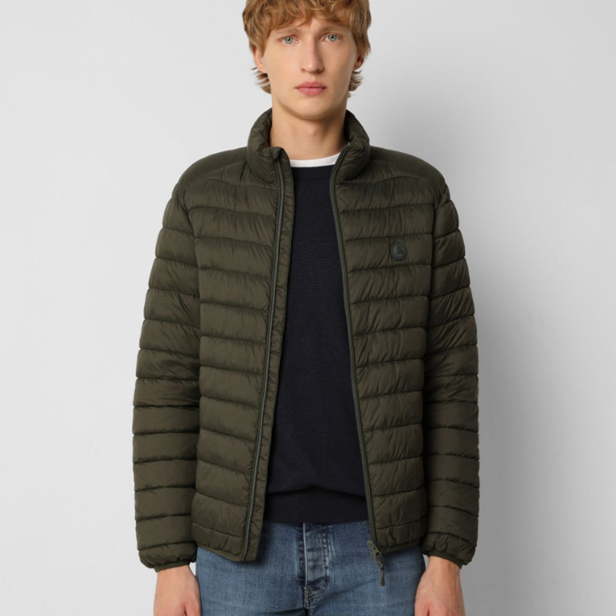 SCALPERS - Parka Acolchada Ligera Khaki