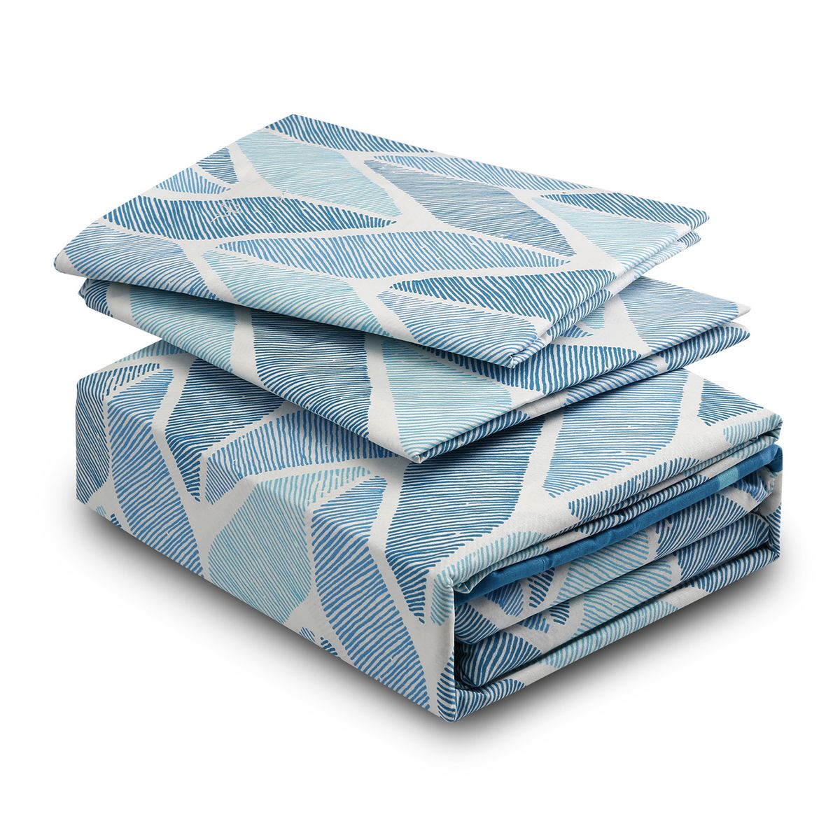 MALLORCA - Juego de Sábanas 144 Hilos King Indianapolis Turquesa Mallorca