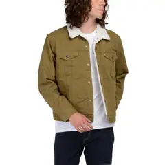 LEVIS - Chaqueta Hombre Regular Fit Sherpa Trucker Café