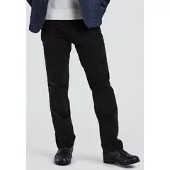 LEVIS - Jeans Hombre 505 Regular Cotelé Negro