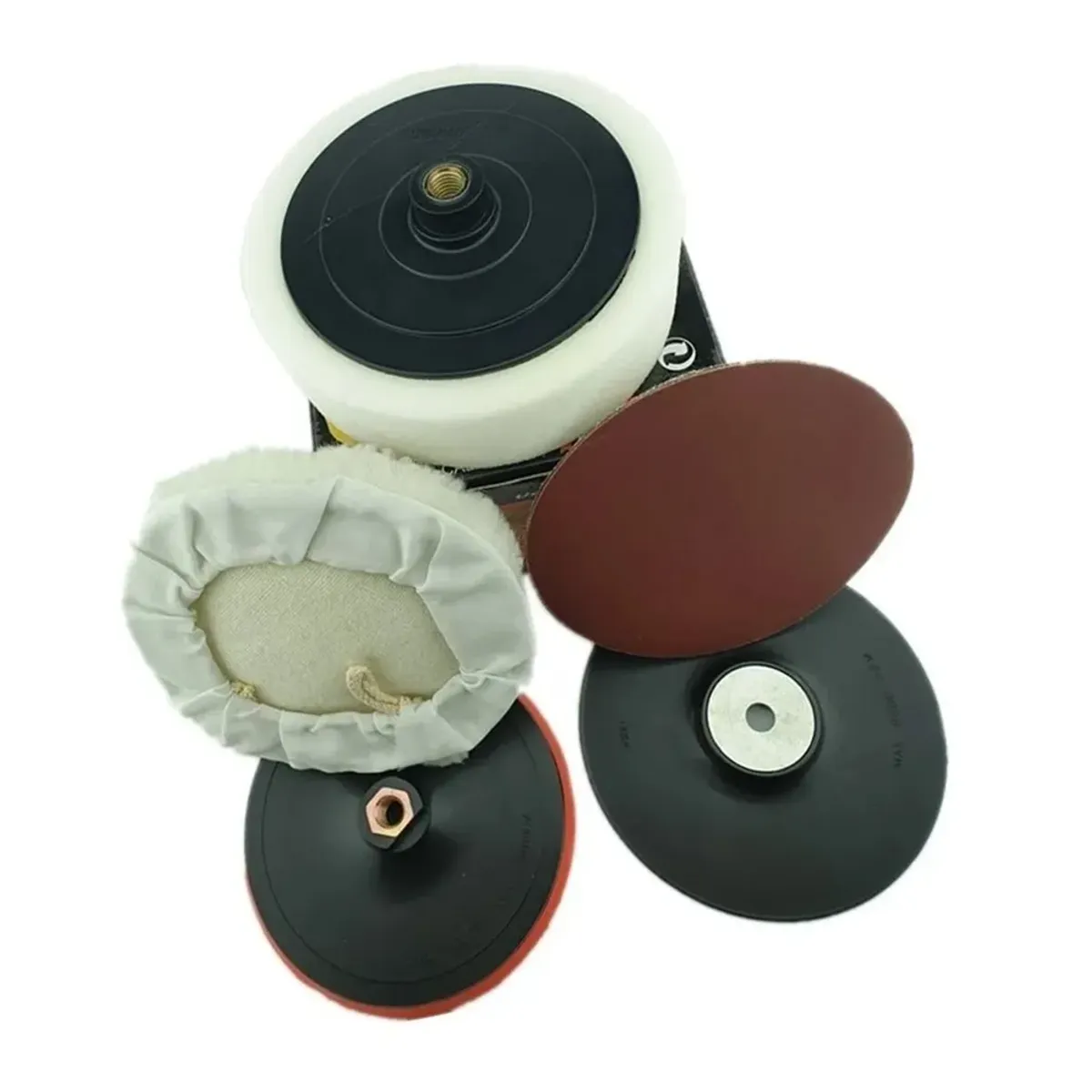 MAKAWA - Kit Set Juego De Accesorios Para Pulir 7 Piezas Makawa