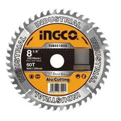 INGCO - Disco De Corte Para Aluminio 210mm 60dientes Tsb321023