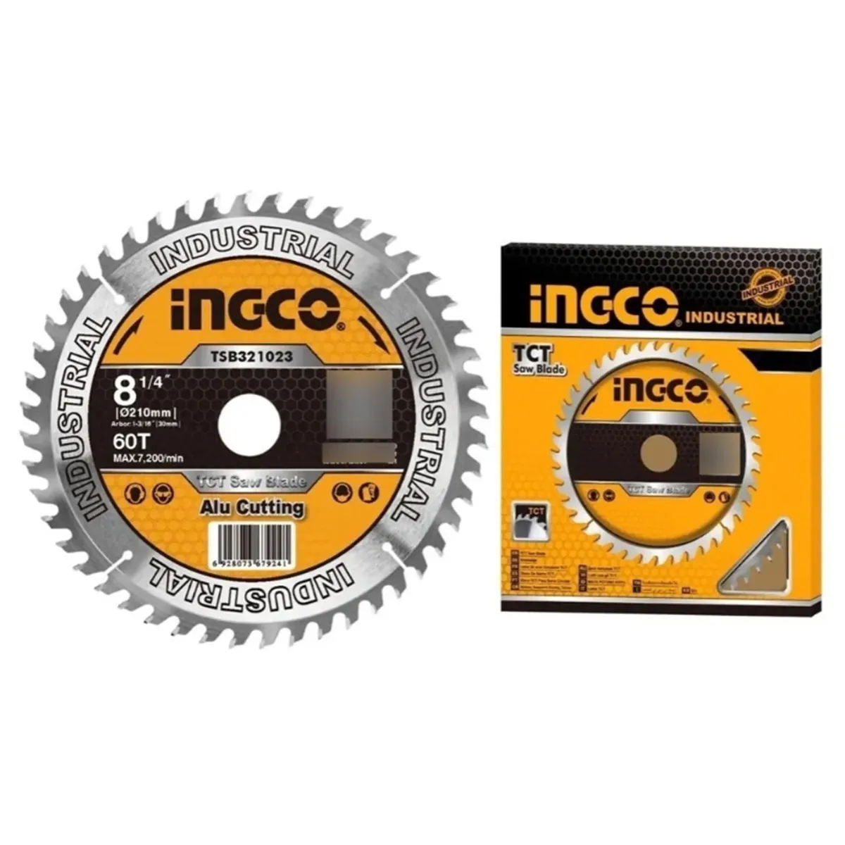 INGCO - Disco De Corte Para Aluminio 210mm 60dientes Ingco Tsb321023