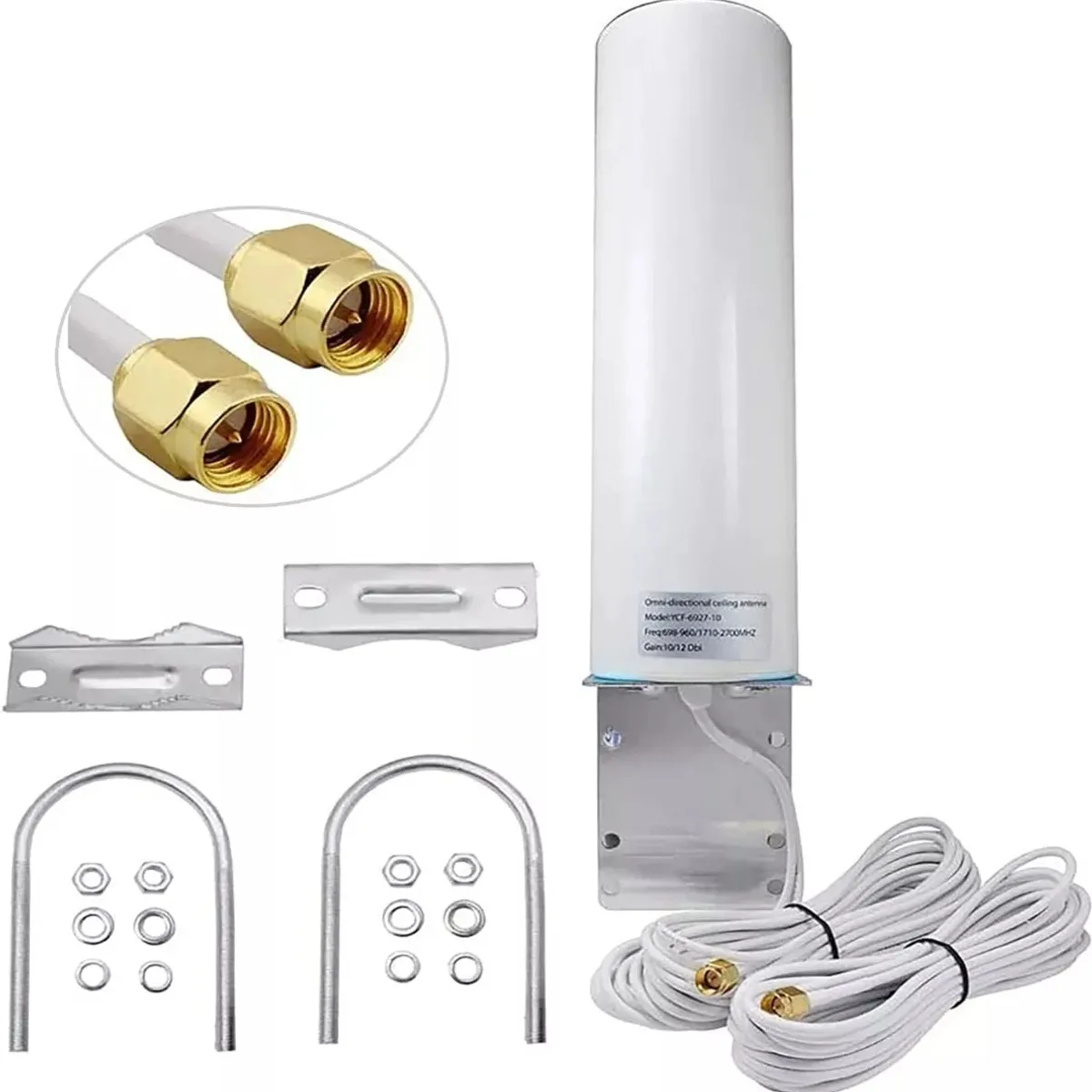 KUANGYE - Antena Exterior Interior 4g 3g Módem Zte Huawei Conector Sma