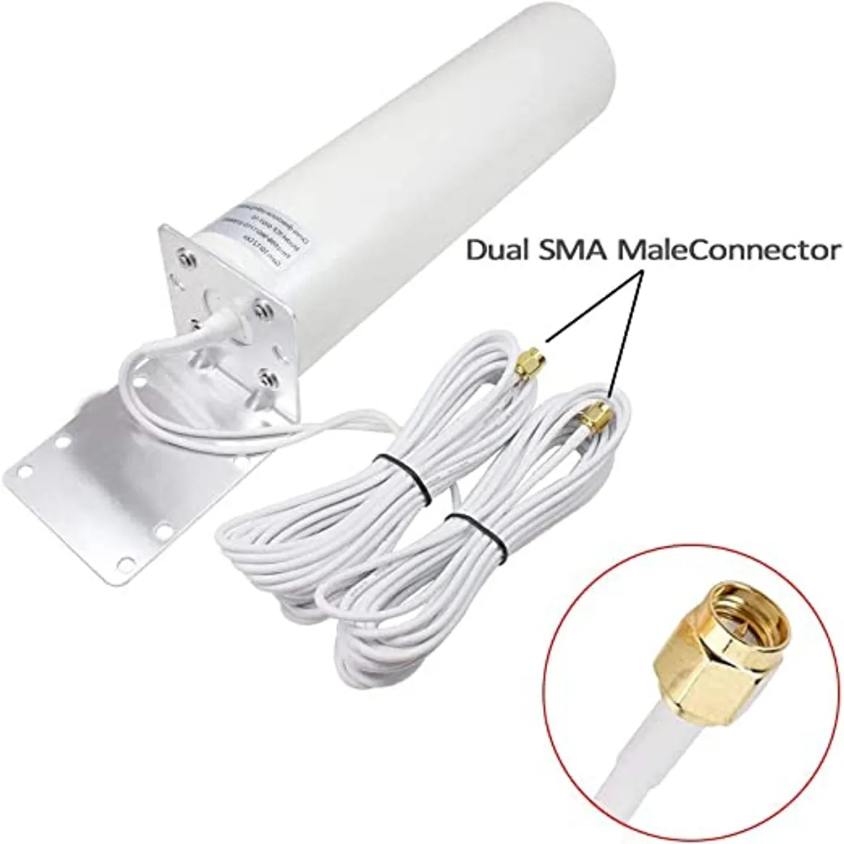 KUANGYE - Antena Exterior Interior 4g 3g Módem Zte Huawei Conector Sma