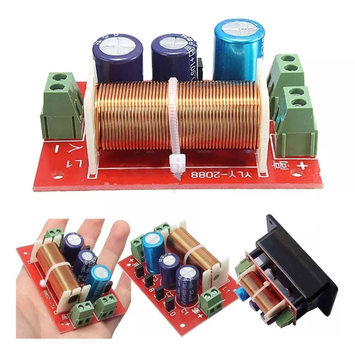 KUANGYE - Crossover 400 Watts 2 Vías Ajustable