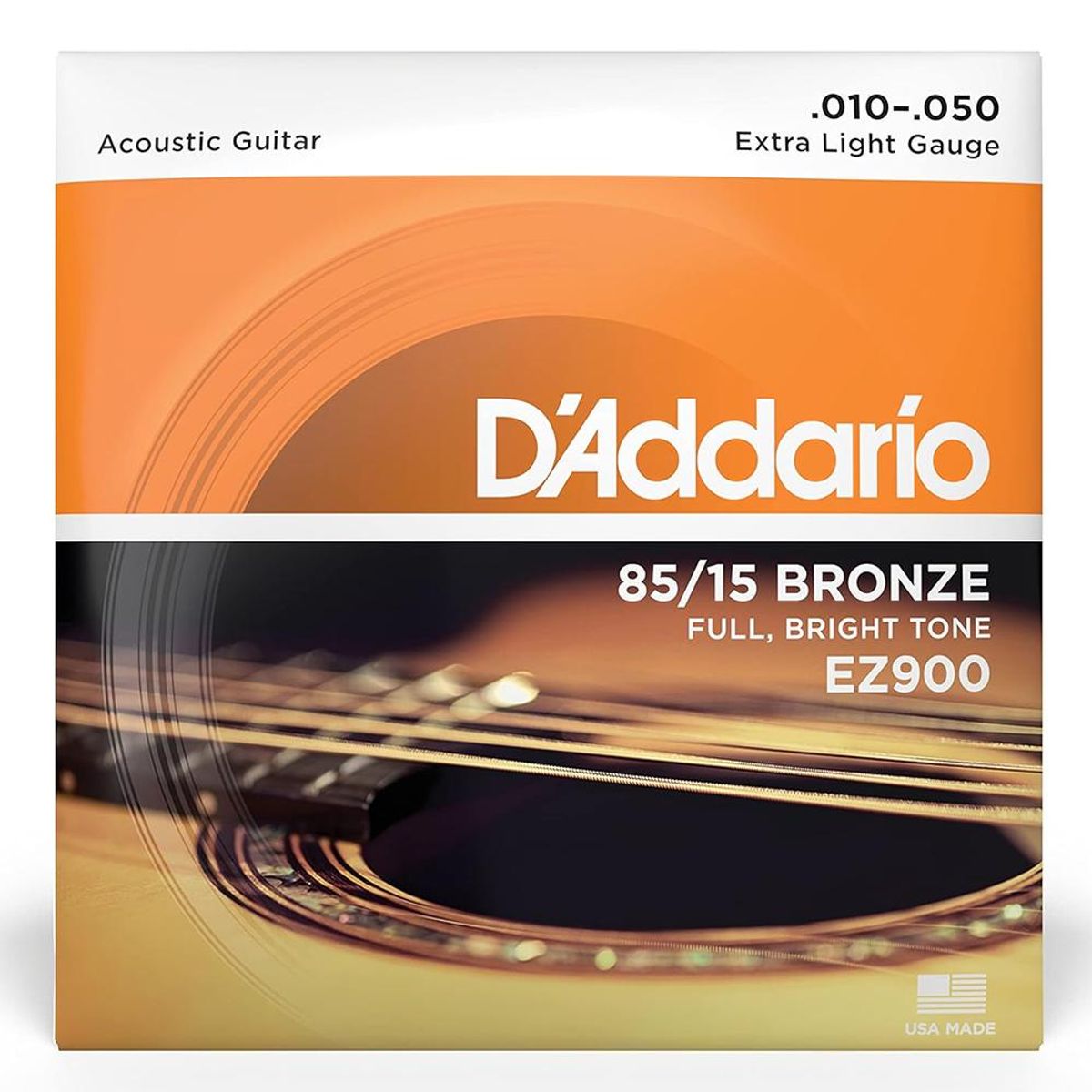 DADDARIO - Cuerdas Para Guitarra Acústica Daddario EZ900 10-50