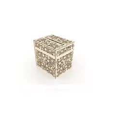 GENERICO - Caja Para Tarjetas Bodas Regalos Decorada De Madera