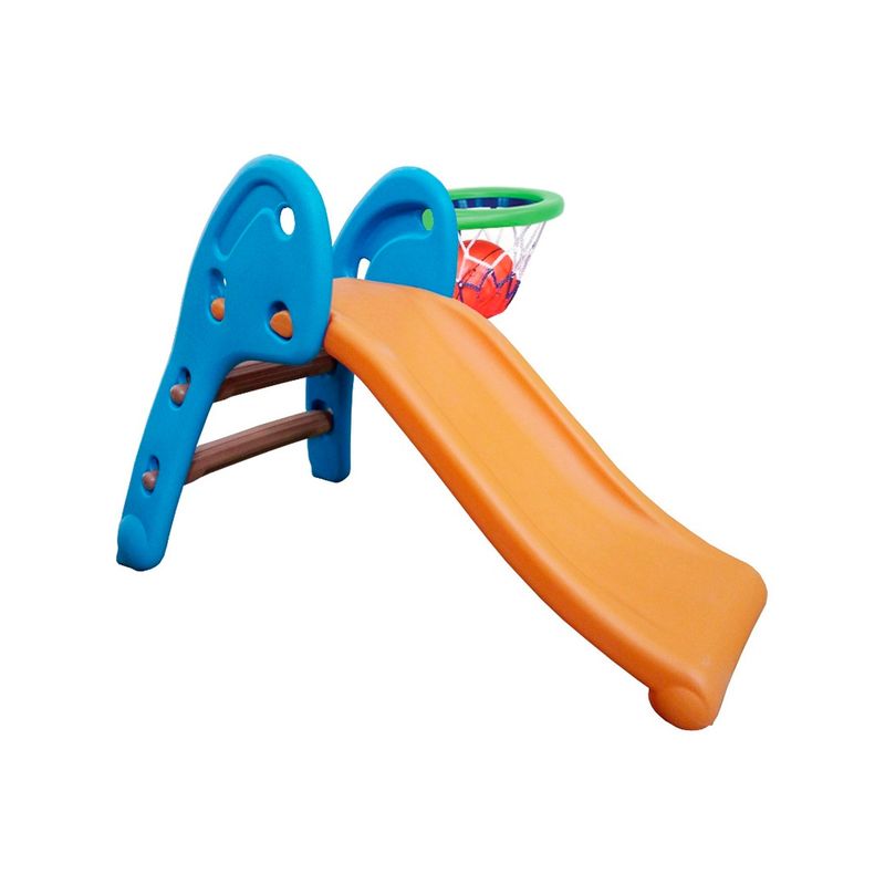 LUMAX - Juego para el Jardin Resbalin Infantil + Aro de Basket