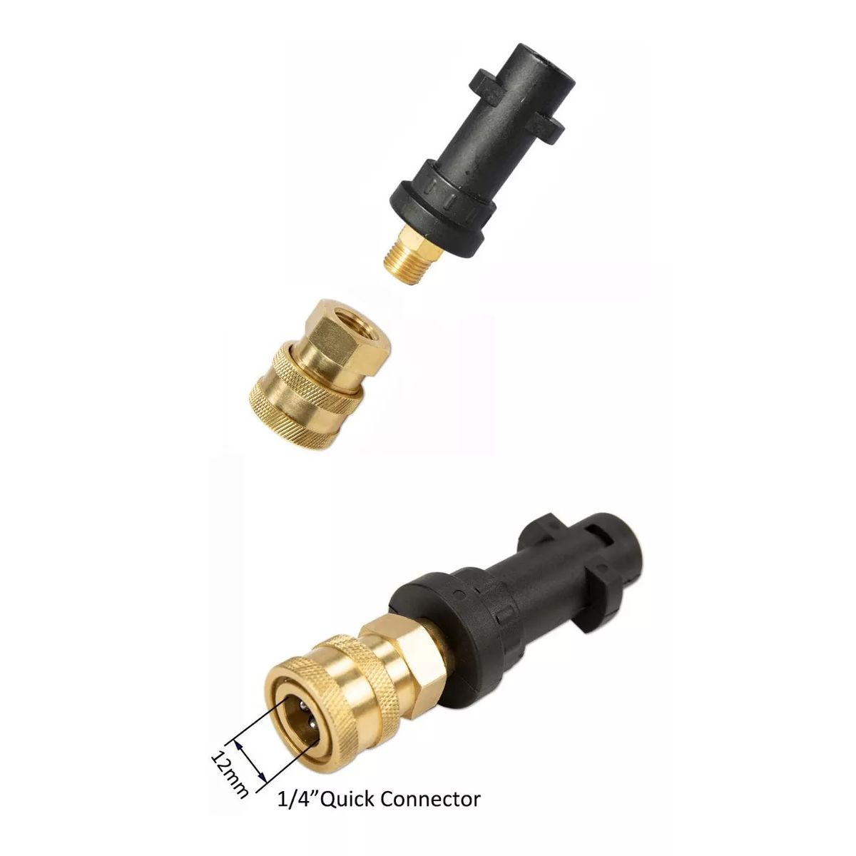 GENERICO - Conector Para Karcher Acople Rápido Manguera