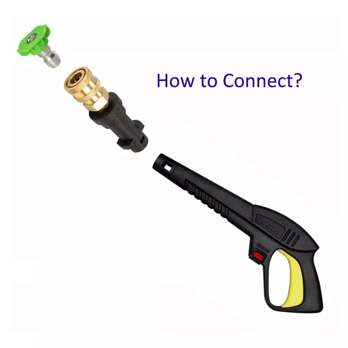 GENERICO - Conector Para Karcher Acople Rápido Manguera